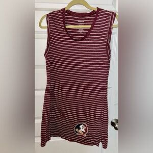 Women’s Boxercraft Striped Florida State Dress size L